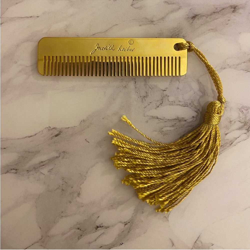Judith Leiber Metal Comb